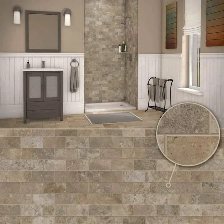 Golden Beaches 3x6 – Jacob Showers and Baths St. Louis remodel