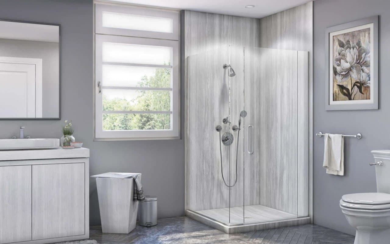Modern Shower Installation – Jacob Showers and Baths St. Louis remodel